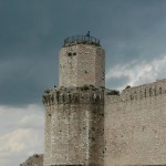 Assisi: la torre poligonale