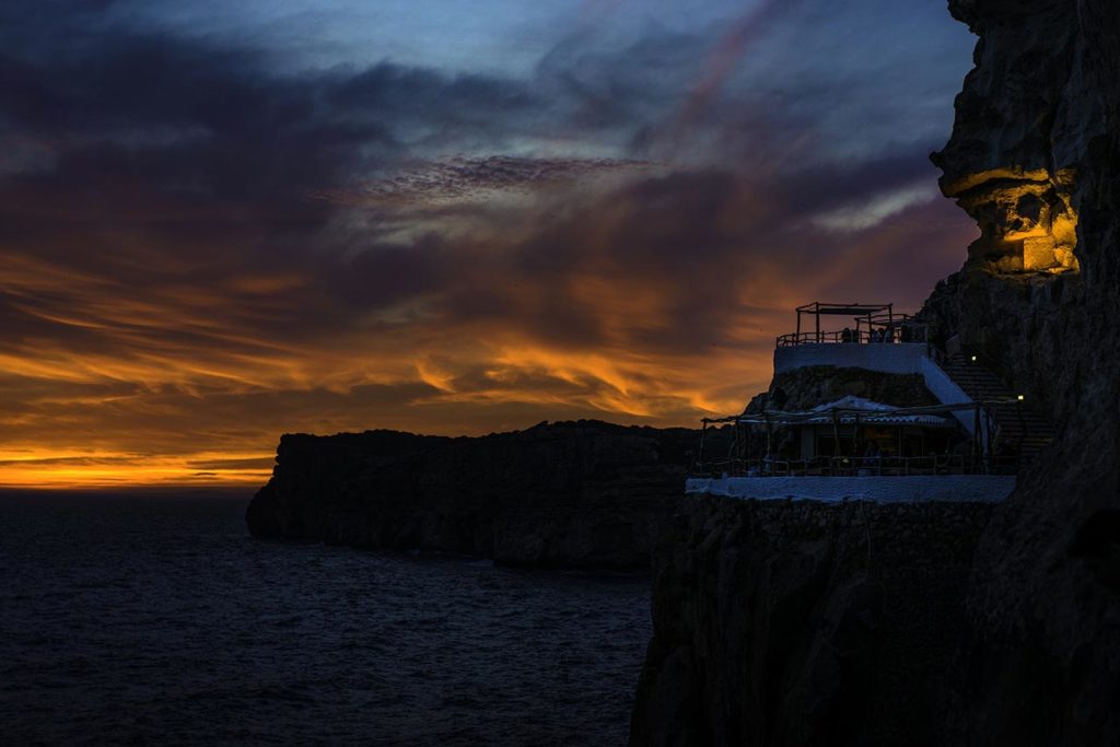 Discoteca Sa Cova d'en Xoroi a Minorca